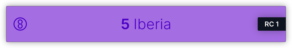 5 Iberia (RC 1)