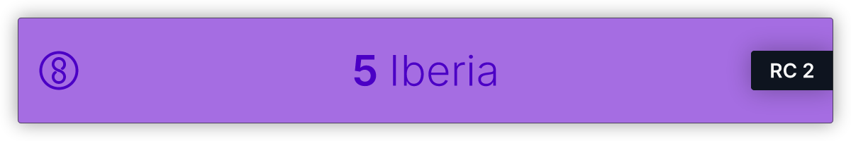 5 Iberia (RC 2)